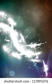 abstract background with highlights