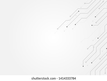 Abstract background with High-tech technology texture circuit board texture.Electronic motherboard illustration.Vector illustration.