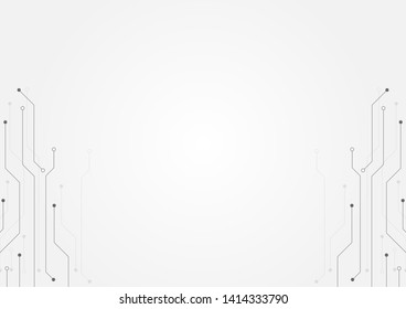 Abstract background with High-tech technology texture circuit board texture.Electronic motherboard illustration.Vector illustration.