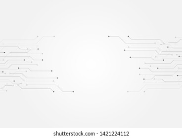 Abstract background with High-tech technology texture circuit board texture.Electronic motherboard illustration.Vector illustration.