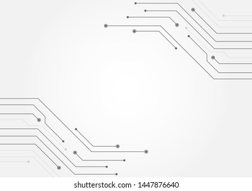 Abstract background with High-tech technology texture circuit board texture.Electronic motherboard illustration.Vector illustration.