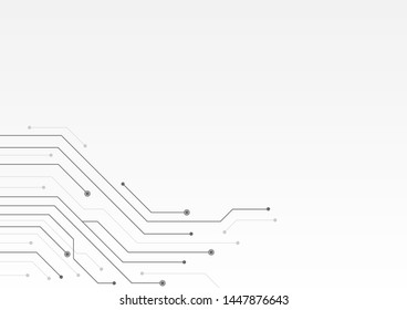 Abstract background with High-tech technology texture circuit board texture.Electronic motherboard illustration.Vector illustration.