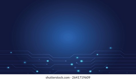 Abstract background with High-tech technology texture circuit board texture.Electronic motherboard illustration.Vector illustration.