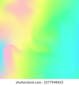 Abstract Background. Hippie Soft Texture. Pearlescent Gradient. Iridescent Gradient. Kawaii Light. Blur Paper. Retro Effect. Shiny Geometric Template. Green Abstract Background
