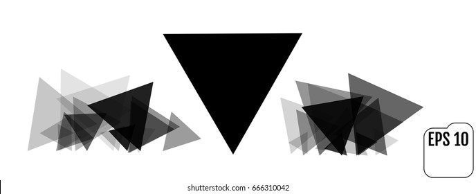 Abstract background with hipster triangles. Triangle pattern background. For cover book, brochure, flyer, poster, magazine, cd cover design, t-shirt