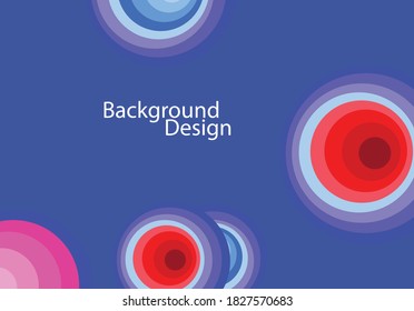 Abstract Background Hole Design Style. Colorful Vector Design. 
