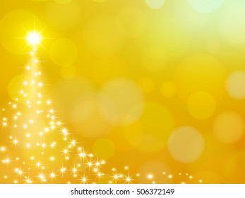Abstract background of holiday lights