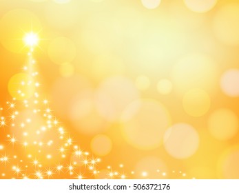 Abstract background of holiday lights