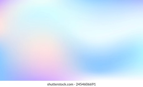 Fondo Abstractas. Gradiente de holograma. Hoja cromada. Textura irisada. Líquido Unicornio. Plantilla de holografía brillante. Textura suave violeta. Imagen borrosa. Fondo Abstractas azul