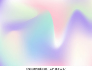 Abstract Background. Hologram Gradient. Pearlescent Texture. Soft Shapes. Fantasy Fluid. Pink Metal Gradient. Vibrant Paper. Neon Minimalist Illustration. Purple Abstract Background