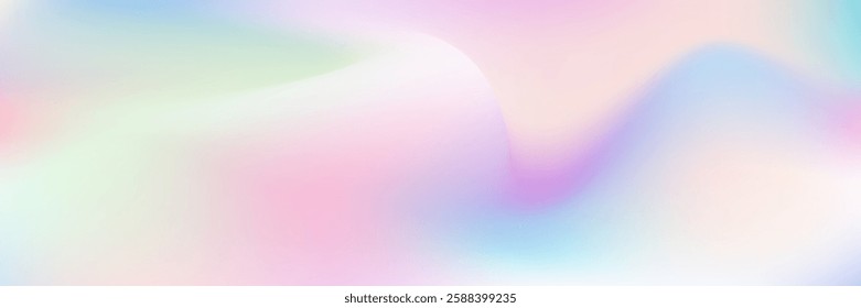 Abstract Background. Hologram Gradient. Violet Blur Texture. Fantasy Foil. Pop Creative Template. Bright Card. Holographic Texture. Shiny Banner. Purple Abstract Background