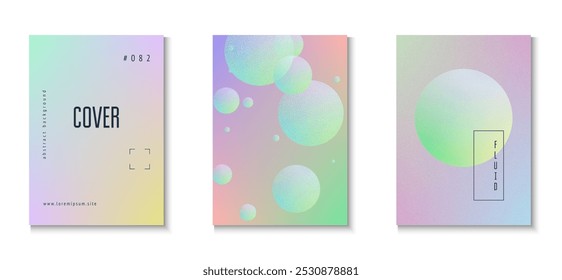 Abstract Background. Hologram Poster. Pink Grain Gradient Set. Minimal Poster. Texture Triangle Shape. Aesthetic Modern Template. Hipster Banner. Violet Abstract Background
