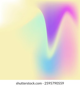 Abstract Background. Holographic Gradient. Pearlescent Gradient. Soft Gasoline Illustration. Violet Shiny Texture. Blur Shapes. Plastic Paper. Girlie Card. Pink Abstract Background