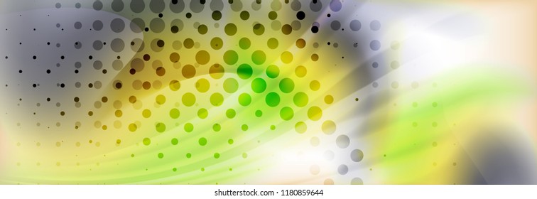 Abstract background holographic liquid colors design, vector wave template