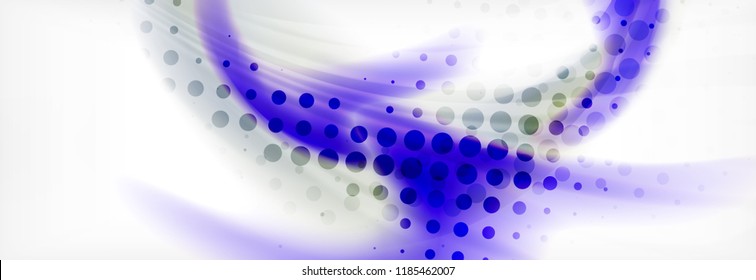 Abstract background holographic liquid colors design, vector wave template