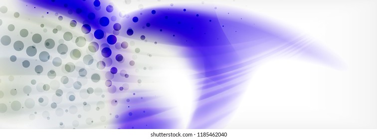 Abstract background holographic liquid colors design, vector wave template