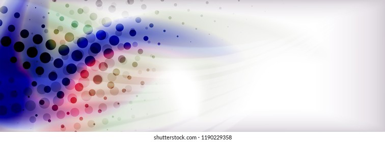 Abstract background holographic liquid colors design, vector wave template