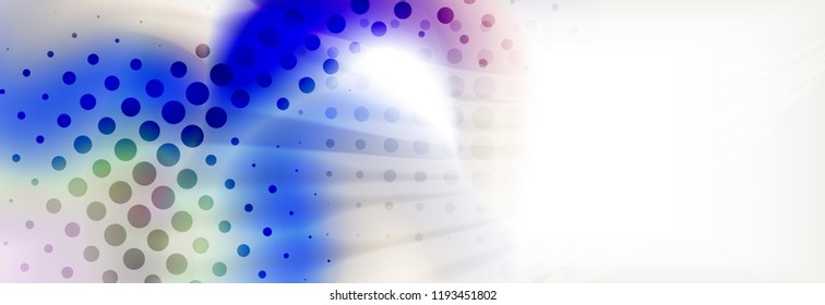 Abstract background holographic liquid colors design, vector wave template