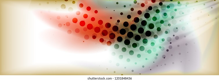 Abstract background holographic liquid colors design, vector wave template