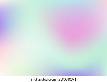 Arrière-Plan Abstrait. Texture holographique. Illustration De Géométrie Brillante. Pile Graphique. Dégradé de pop violet. Couverture Moderne. Concept flou. Dégradé de l'hologramme. Arrière-Plan Abstrait Bleu