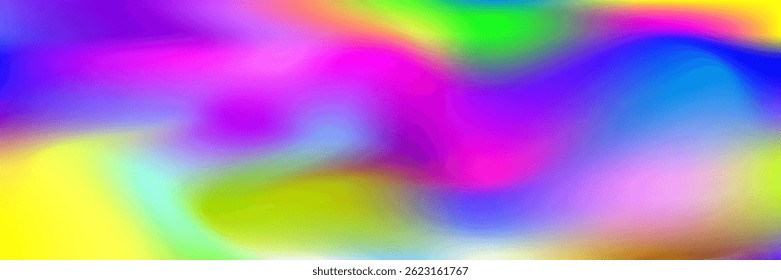 Abstract Background. Holographic Texture. Violet Neon Gradient. Minimal Mesh. Pop Spectrum Brochure. Rainbow Cover. Iridescent Texture. Shiny Shapes. Blue Abstract Background