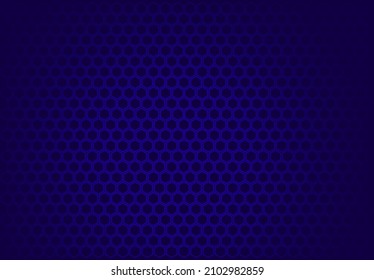 Abstract background from honeycombs in blue for printing, background for banner, site design. Vector illustration.