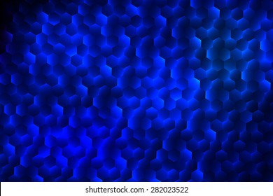 Abstract background. Honeycombs. Vector.