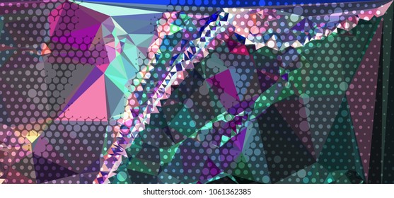 Abstract background. Horizontal banner, texture, flyer, layout, postcard. Vector clip art