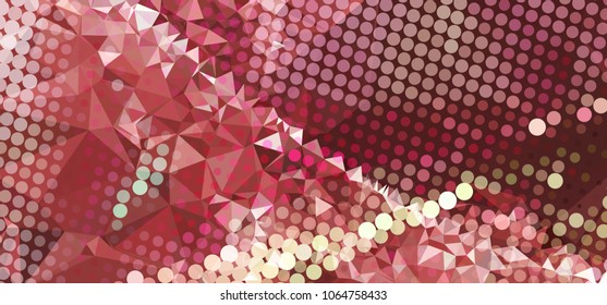 Abstract background for horizontal banner, texture, flyer, layout, postcard. Vector clip art