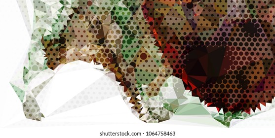 Abstract background for horizontal banner, texture, flyer, layout, postcard. Vector clip art