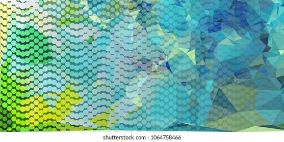 Abstract background for horizontal banner, texture, flyer, layout, postcard. Vector clip art