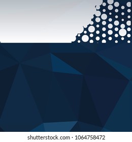 Abstract background for horizontal banner, texture, flyer, layout, postcard. Vector clip art