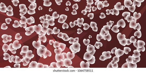 Abstract background for horizontal banner, texture, flyer, layout, postcard. Vector clip art