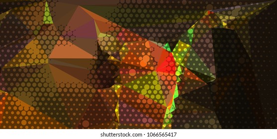 Abstract background for horizontal banner, texture, flyer, layout, postcard. Vector clip art