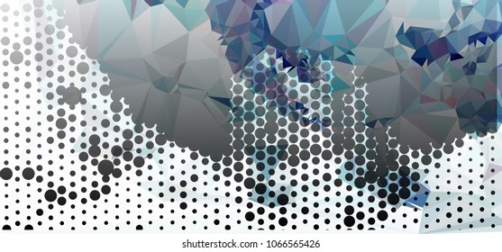 Abstract background for horizontal banner, texture, flyer, layout, postcard. Vector clip art