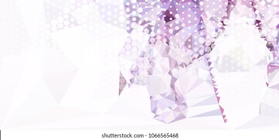 Abstract background for horizontal banner, texture, flyer, layout, postcard. Vector clip art