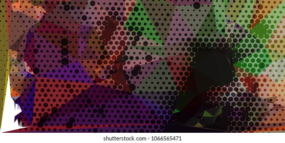 Abstract background for horizontal banner, texture, flyer, layout, postcard. Vector clip art