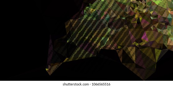 Abstract background for horizontal banner, texture, flyer, layout, postcard. Vector clip art