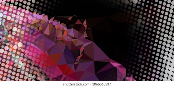 Abstract background for horizontal banner, texture, flyer, layout, postcard. Vector clip art