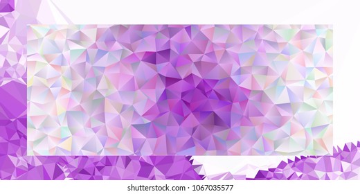 Abstract background for horizontal banner, texture, flyer, layout, postcard. Vector clip art