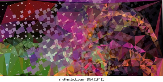 Abstract background for horizontal banner, texture, flyer, layout, postcard. Vector clip art