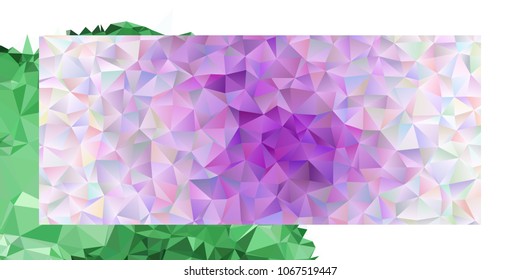 Abstract background for horizontal banner, texture, flyer, layout, postcard. Vector clip art