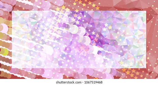 Abstract background for horizontal banner, texture, flyer, layout, postcard. Vector clip art