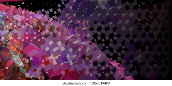 Abstract background for horizontal banner, texture, flyer, layout, postcard. Vector clip art