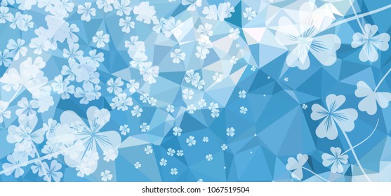 Abstract background for horizontal banner, texture, flyer, layout, postcard. Vector clip art
