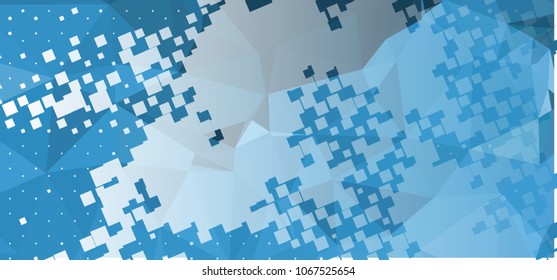 Abstract background for horizontal banner, texture, flyer, layout, postcard. Vector clip art