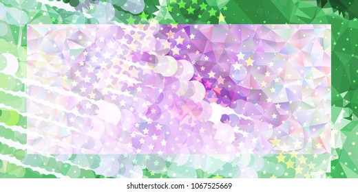 Abstract background for horizontal banner, texture, flyer, layout, postcard. Vector clip art