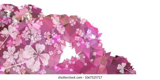 Abstract background for horizontal banner, texture, flyer, layout, postcard. Vector clip art