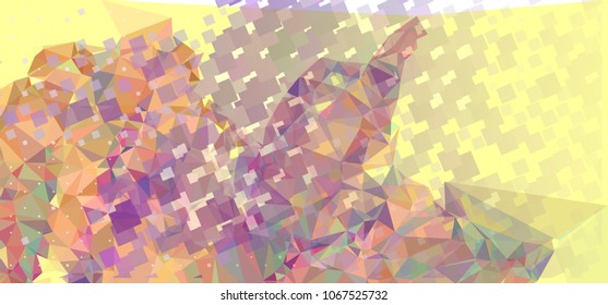 Abstract background for horizontal banner, texture, flyer, layout, postcard. Vector clip art
