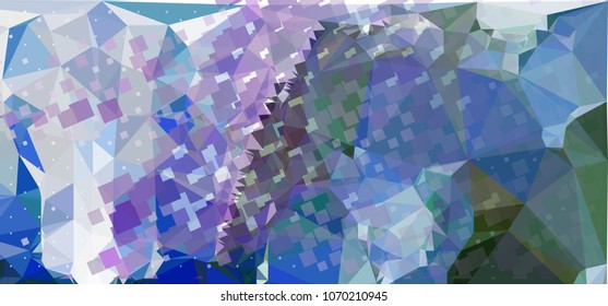 Abstract background for horizontal banner, texture, flyer, layout, postcard. Vector clip art